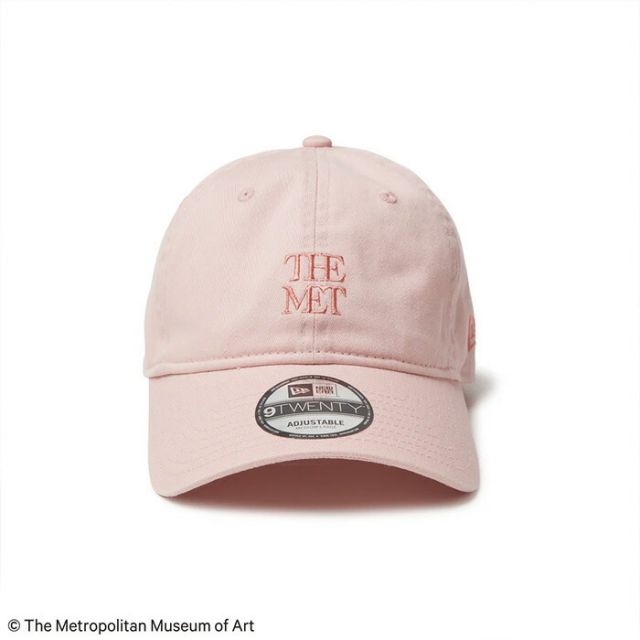 ニューエラ 9TWENTY The Met ミニロゴ NEWERA 920 THE MET MINI LOGO ニューエラ The Met メトロポリタン美術館 コラボ キャップ 9TWENTY ミニロゴ 刺繍 コットン レザーストラップ ユニセックス 14457373〜14457378 (2503)