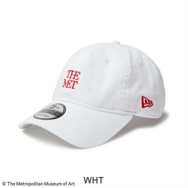 ニューエラ 9TWENTY The Met ミニロゴ NEWERA 920 THE MET MINI LOGO ニューエラ The Met メトロポリタン美術館 コラボ キャップ 9TWENTY ミニロゴ 刺繍 コットン レザーストラップ ユニセックス 14457373〜14457378 (2503)