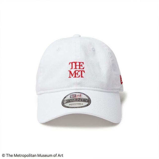 ニューエラ 9TWENTY The Met ミニロゴ NEWERA 920 THE MET MINI LOGO ニューエラ The Met メトロポリタン美術館 コラボ キャップ 9TWENTY ミニロゴ 刺繍 コットン レザーストラップ ユニセックス 14457373〜14457378 (2503)