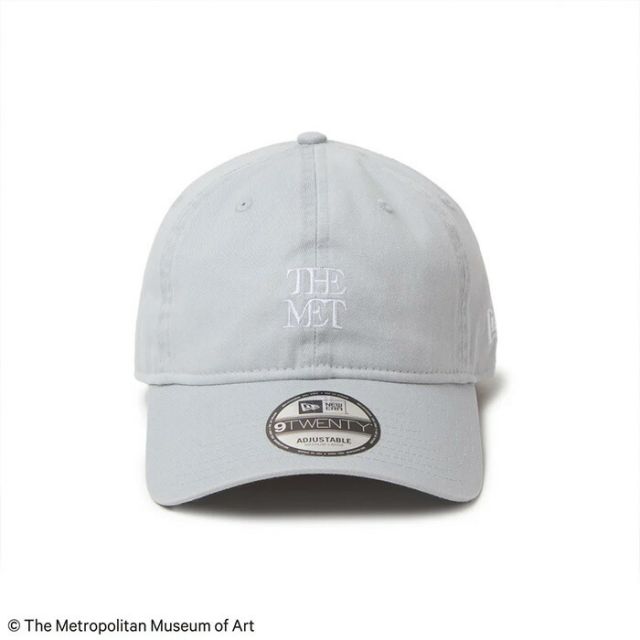 ニューエラ 9TWENTY The Met ミニロゴ NEWERA 920 THE MET MINI LOGO ニューエラ The Met メトロポリタン美術館 コラボ キャップ 9TWENTY ミニロゴ 刺繍 コットン レザーストラップ ユニセックス 14457373〜14457378 (2503)