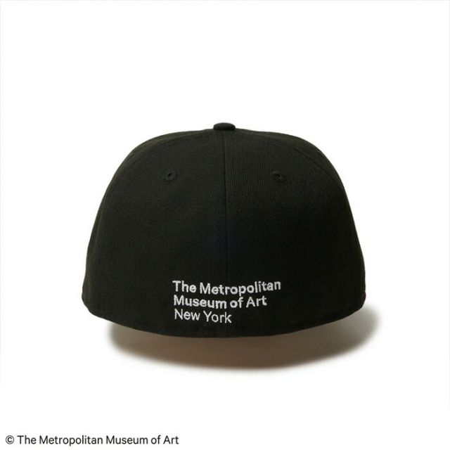 ニューエラ 59FIFTY The Met ライニングアート NEWERA 5950 THE MET LINING ART ニューエラ The Met コラボ キャップ 59FIFTY ゴッホ 名画 刺繍 ブラック メンズ レディース ユニセックス メトロポリタン美術館 正式名称 MLB (2503)