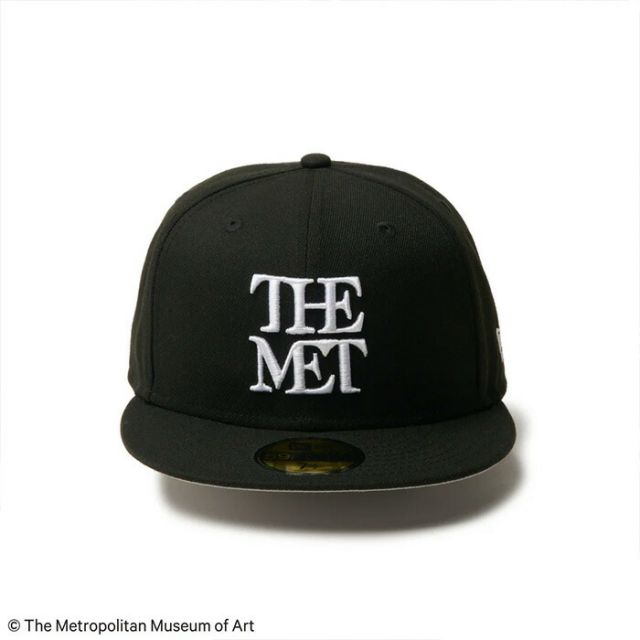 ニューエラ 59FIFTY The Met ライニングアート NEWERA 5950 THE MET LINING ART ニューエラ The Met コラボ キャップ 59FIFTY ゴッホ 名画 刺繍 ブラック メンズ レディース ユニセックス メトロポリタン美術館 正式名称 MLB (2503)