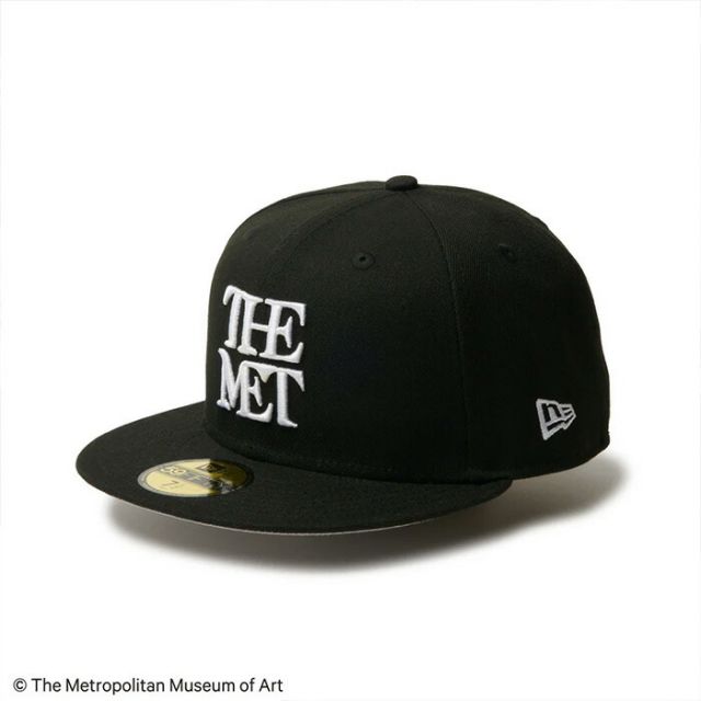 ニューエラ 59FIFTY The Met ライニングアート NEWERA 5950 THE MET LINING ART ニューエラ The Met コラボ キャップ 59FIFTY ゴッホ 名画 刺繍 ブラック メンズ レディース ユニセックス メトロポリタン美術館 正式名称 MLB (2503)
