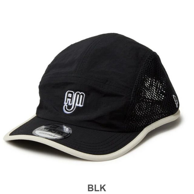ニューエラ TWENTY9 MIYUKI ARIHARA am リップストップ メッシュ NEWERA 209 AM NYLON RIP ニューエラ 在原みゆ紀 コラボ キャップ TWENTY9 ナイロン メッシュ スポーティ AMロゴ ブラック ユニセックス 手洗い可能 adjustable (2503)