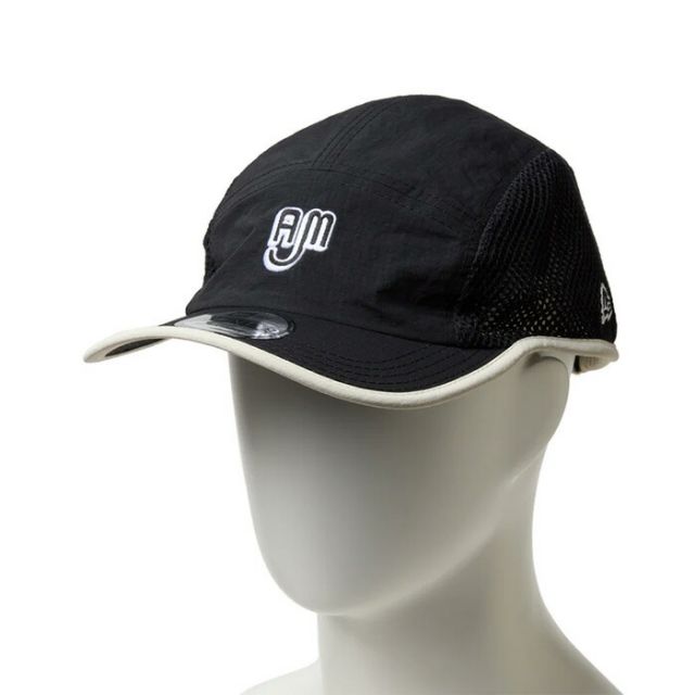 ニューエラ TWENTY9 MIYUKI ARIHARA am リップストップ メッシュ NEWERA 209 AM NYLON RIP ニューエラ 在原みゆ紀 コラボ キャップ TWENTY9 ナイロン メッシュ スポーティ AMロゴ ブラック ユニセックス 手洗い可能 adjustable (2503)