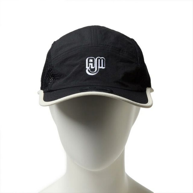 ニューエラ TWENTY9 MIYUKI ARIHARA am リップストップ メッシュ NEWERA 209 AM NYLON RIP ニューエラ 在原みゆ紀 コラボ キャップ TWENTY9 ナイロン メッシュ スポーティ AMロゴ ブラック ユニセックス 手洗い可能 adjustable (2503)