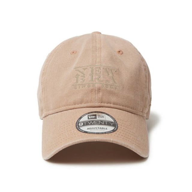 ニューエラ NEWERA 920 ITALIAN WASH TSD ニューエラ 一ツ山佳子 コラボ キャップ イタリアンウォッシュ ベージュ クロスストラップ ユニセックス 9TWENTY 14514741 14474889 14514740 (2503)