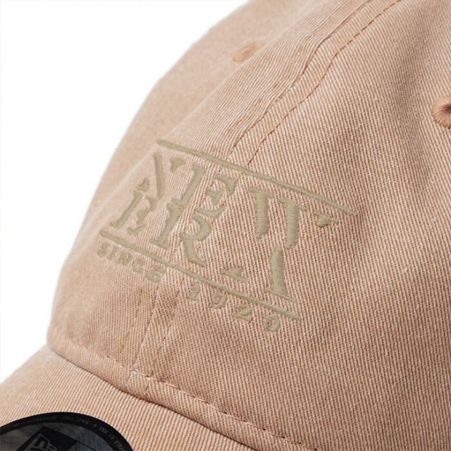 ニューエラ NEWERA 920 ITALIAN WASH TSD ニューエラ 一ツ山佳子 コラボ キャップ イタリアンウォッシュ ベージュ クロスストラップ ユニセックス 9TWENTY 14514741 14474889 14514740 (2503)