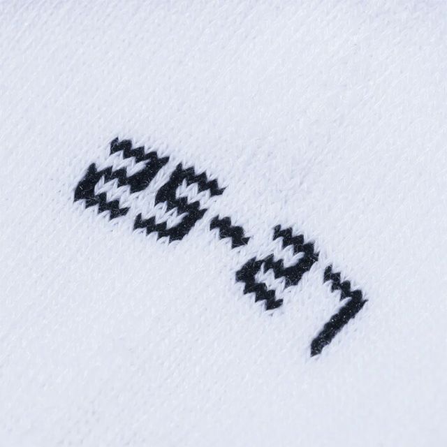NEW ERA SOCKS CREW 2P EMB WHI