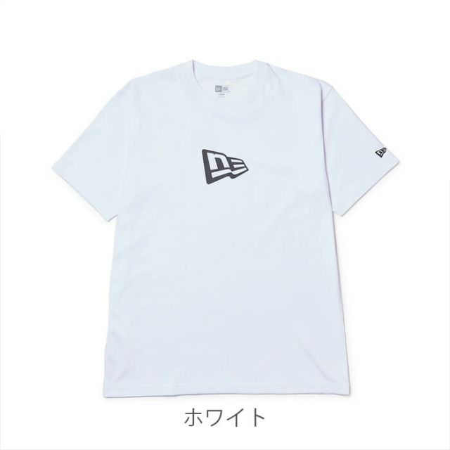 NEW ERA SS CT TEE FLAG LOGO MID 261