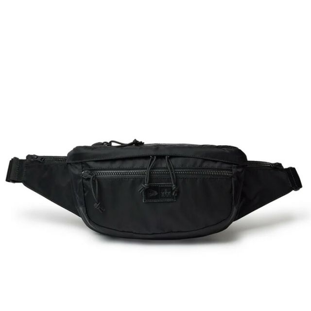 ニューエラ エクスプローラーウエストバッグ 3L ナイロンツイル ブラック NEWERA EXPLORER WAIST BAG NYLON TWL 撥水 軽量 耐久 リップストップ素材 サイドポケット付き アウトドア ウォーキング 通勤 ユニセックス (2503)