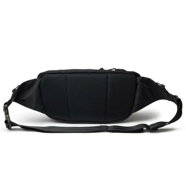 ニューエラ エクスプローラーウエストバッグ 3L ナイロンツイル ブラック NEWERA EXPLORER WAIST BAG NYLON TWL 撥水 軽量 耐久 リップストップ素材 サイドポケット付き アウトドア ウォーキング 通勤 ユニセックス (2503)