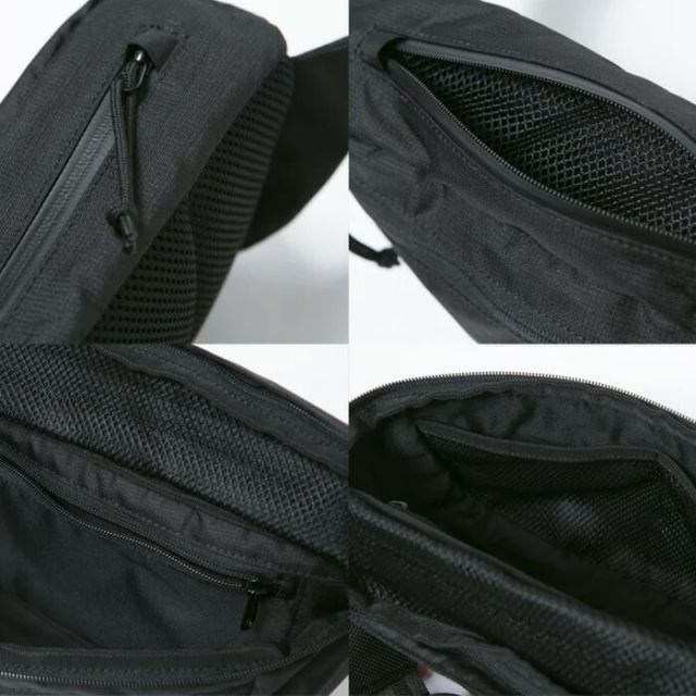 ニューエラ ウエスト バッグ ボディバッグ エクスプローラーウエストバッグ 3L ブラック NEWERA EXPLORER WAIST BAG 軽量 撥水 リップストップ素材 サイドポケット付き キーフック搭載 アウトドア対応 ユニセックス(2503)
