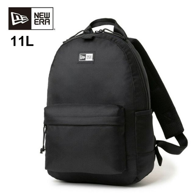 ニューエラ Child ライトパック 11L ブラック NEWERA CHILD LIGHT PACK リュック キッズ バックパック チャイルドライトパック 通園 通学 小学生 軽量 ネームタグ付き かわいい (2503)
