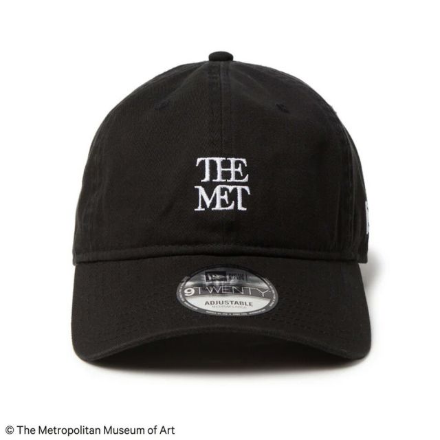 ニューエラ newera 920 THE MET MINI LOGO ニューエラ キャップ 9TWENTY The Met コラボ メトロポリタン美術館 ミニロゴ MLB 限定 ユニセックス 帽子 レザーストラップ S/M M/L L/XL (250328)