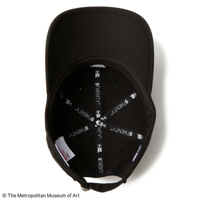 ニューエラ newera 920 THE MET MINI LOGO ニューエラ キャップ 9TWENTY The Met コラボ メトロポリタン美術館 ミニロゴ MLB 限定 ユニセックス 帽子 レザーストラップ S/M M/L L/XL (250328)