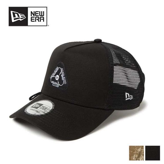 ニューエラ キャップ NEWERA OD 940AFTR ANGLERS CLUB トラッカーキャップ フィッシングキャップ メッシュキャップ アウトドア 釣り用 抗菌 スウェットバンド サイズ調整可能(250411)