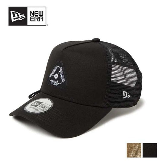 ニューエラ キャップ NEWERA OD 940AFTR ANGLERS CLUB トラッカーキャップ フィッシングキャップ メッシュキャップ アウトドア 釣り用 抗菌 スウェットバンド サイズ調整可能(250411)