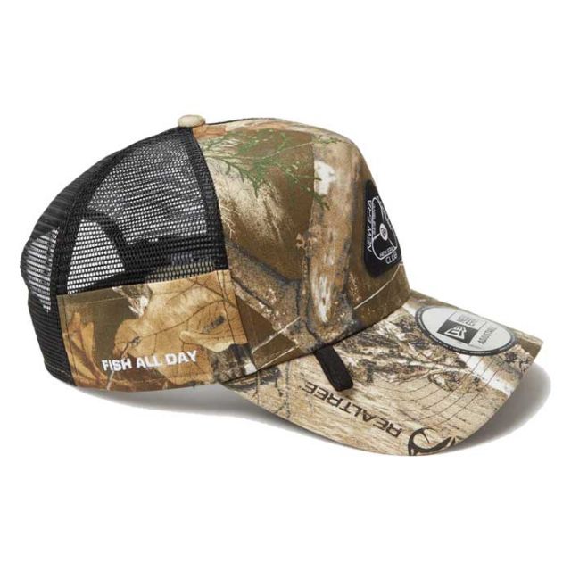 ニューエラ キャップ NEWERA OD 940AFTR ANGLERS CLUB トラッカーキャップ フィッシングキャップ メッシュキャップ アウトドア 釣り用 抗菌 スウェットバンド サイズ調整可能(250411)