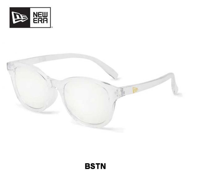ニューエラ サングラス NEWERA SUNGLASSES PHOTOCHROMIC CLR ウェリントン スクエアレンズ クリアフレーム フォトクロミックグリーンレンズ 調光サングラス uvカット おしゃれ ストリート系 紫外線 自動調整メール便(250411)