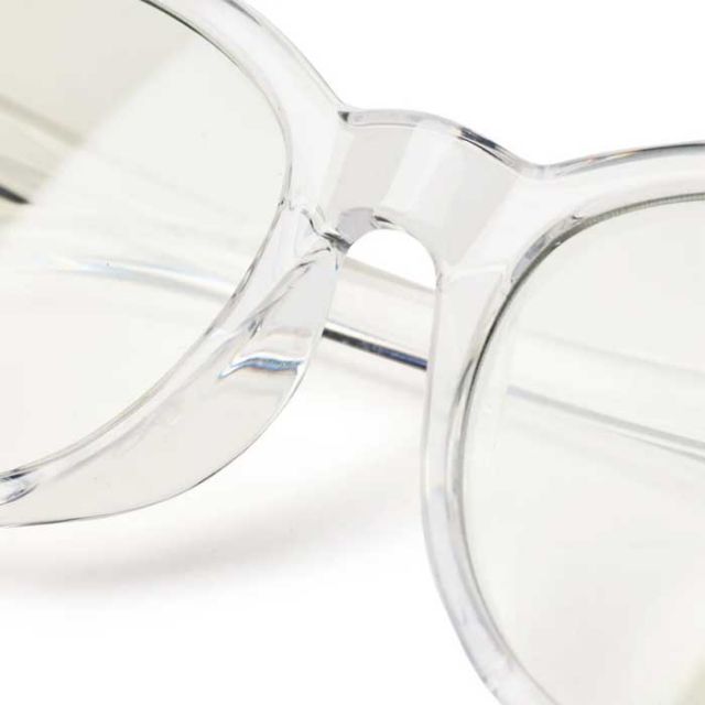 ニューエラ サングラス NEWERA SUNGLASSES PHOTOCHROMIC CLR ウェリントン スクエアレンズ クリアフレーム フォトクロミックグリーンレンズ 調光サングラス uvカット おしゃれ ストリート系 紫外線 自動調整メール便(250411)