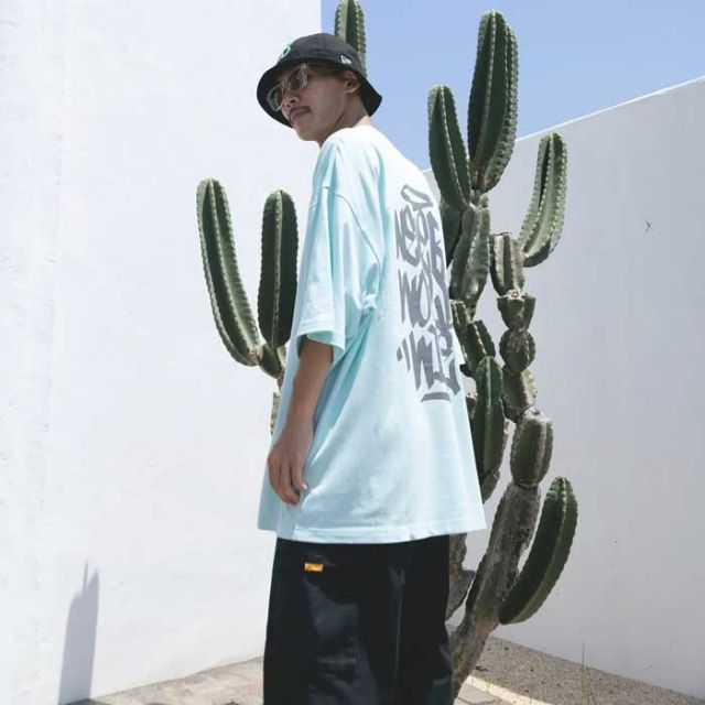 NEW ERA SS OS CT TEE TAGGING LOGO