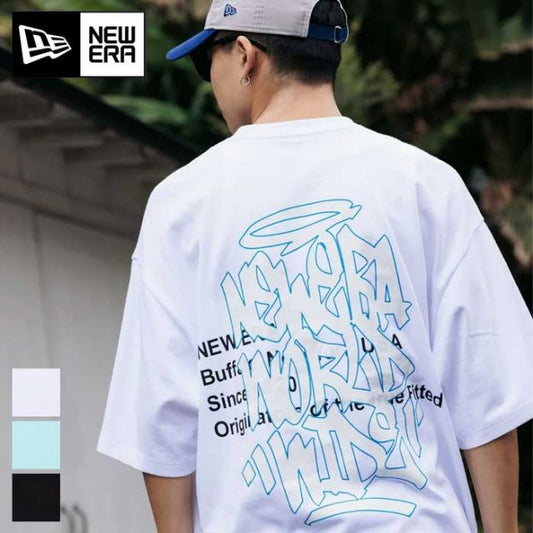 NEW ERA SS OS CT TEE TAGGING LOGO