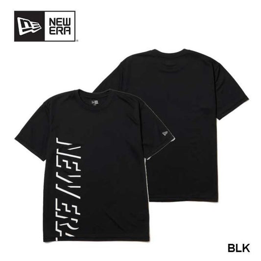 ニューエラ Tシャツ メンズ 半袖 NEWERA PA SS TECH TEE VERTICAL LOGO テック  new era tシャツ メンズ 夏 uvカット 吸汗速乾 UVカット 14410145 14410147 coolera 縦ロゴ 機能性 スポーツ リフレクター メール便(250411)