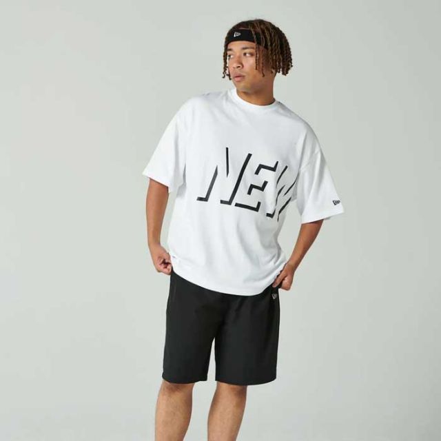 NEW ERA PA SS OS PF TEE SHADOW LOGO