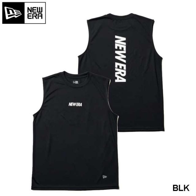 ニューエラ タンクトップ NEWERA PA SL TECH TEE WORDMARK LOGO テックウェア  吸汗速乾 タンク メンズ ジム スポーツウェア 夏 クールエラ インナー ノースリーブ UVカット スポーツ クールエラ 14410172 14410174 メール便 (250411)