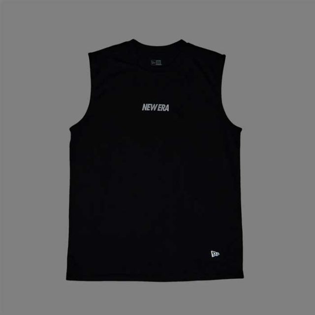 ニューエラ タンクトップ NEWERA PA SL TECH TEE WORDMARK LOGO テックウェア  吸汗速乾 タンク メンズ ジム スポーツウェア 夏 クールエラ インナー ノースリーブ UVカット スポーツ クールエラ 14410172 14410174 メール便 (250411)