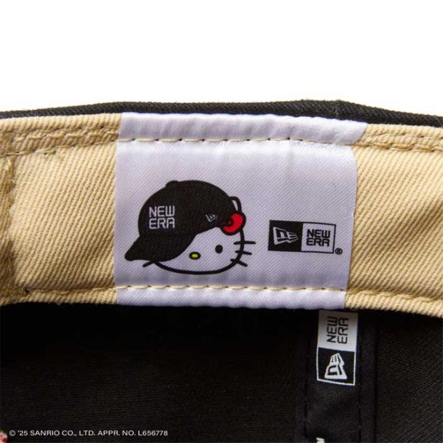ニューエラ キャップ レディース NEWERA GFW 920 KITTY RIBBON ハローキティ リボン ゴルフ 帽子 女性用 リボン付き コラボ 限定モデル 9TWENTY(250411)