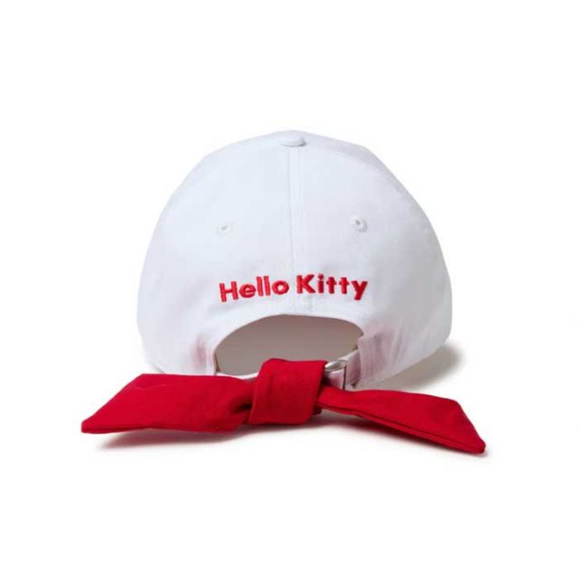 ニューエラ キャップ レディース NEWERA GFW 920 KITTY RIBBON ハローキティ リボン ゴルフ 帽子 女性用 リボン付き コラボ 限定モデル 9TWENTY(250411)