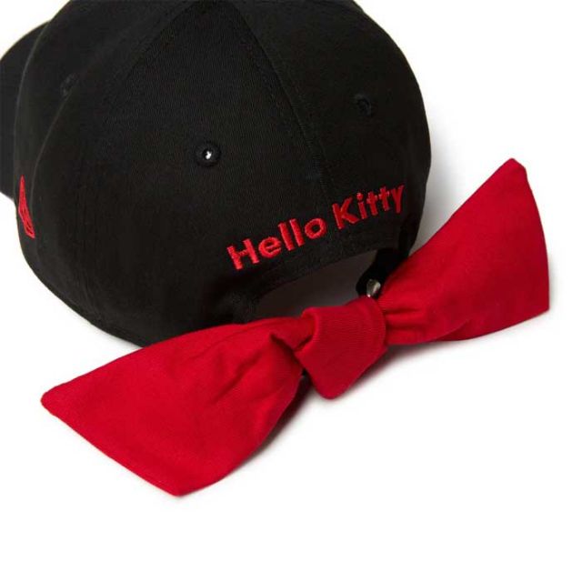 ニューエラ キャップ レディース NEWERA GFW 920 KITTY RIBBON ハローキティ リボン ゴルフ 帽子 女性用 リボン付き コラボ 限定モデル 9TWENTY(250411)