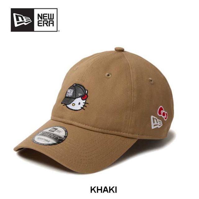 ニューエラ キャップ NEWERA 920 KITTY NECAP コットン ハローキティ ユニセックス 可愛い コラボ 限定 9TWENTY ゴルフ キティ KITTY(250411)