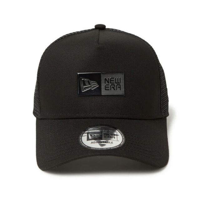 ニューエラ NEWERA 9FORTY A-Frame トラッカー Box Logo TPUロゴ 940AFTR BOX TPU キャップ メッシュ スナップバック メッシュキャップ 9FORTY Aフレーム ボックスロゴ メンズ レディース ユニセックス (250411)