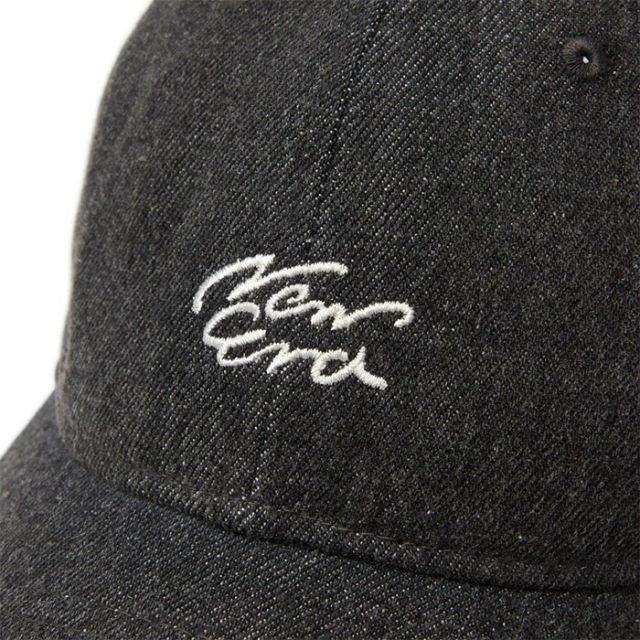 9TWENTY Handwritten Logo 920ES HANDWRITTEN ニューエラ キャップ 9TWENTY ブラック イージースナップ サイズ調整 メンズ レディース コットン ユニセックス 帽子 (250411)