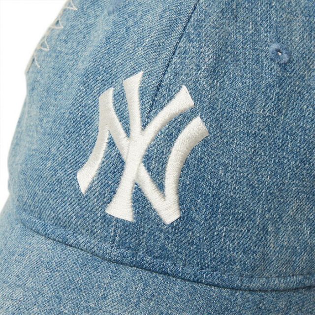 9TWENTY Damaged Series 920 MLB DAMAGED ニューエラ キャップ 9TWENTY ダメージ加工 デニムキャップ ドジャース MLB 帽子 メンズ レディース ヴィンテージ風 クロスストラップ サイズ展開 (250411)