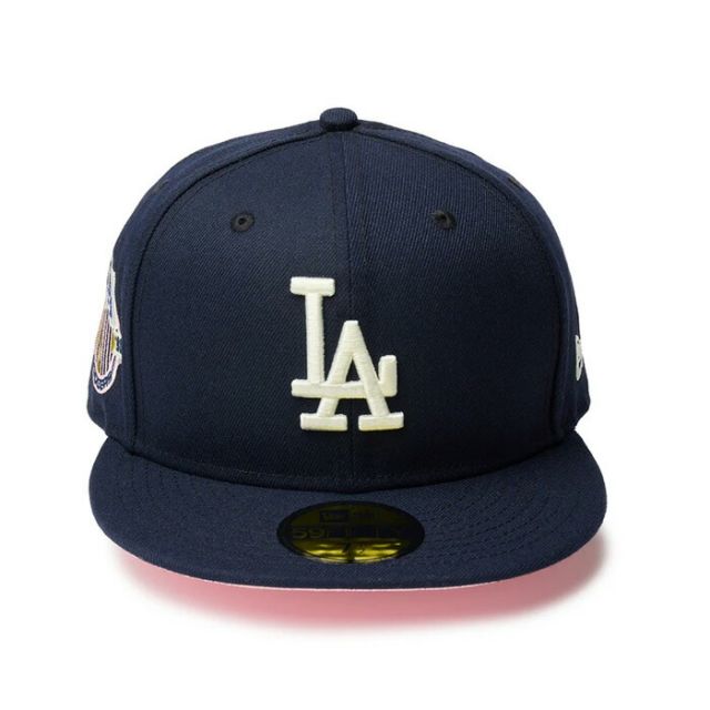 ニューエラ キャップ 59fifty Sakura Pack 5950 SAKURA SP サクラパック 桜カラー  ヤンキース ドジャース MLBキャップ 桜 限定モデル 14388828 14388829 帽子 メンズ レディース ピンク系 サイズ展開 アジャスターなし (250411)