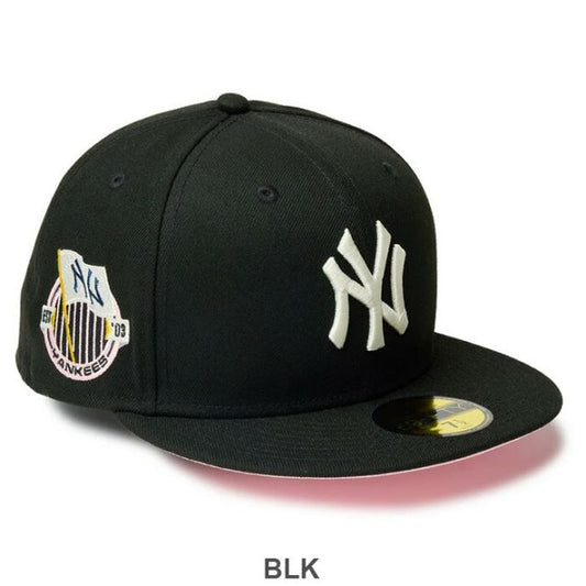 ニューエラ キャップ 59fifty Sakura Pack 5950 SAKURA SP サクラパック 桜カラー  ヤンキース ドジャース MLBキャップ 桜 限定モデル 14388828 14388829 帽子 メンズ レディース ピンク系 サイズ展開 アジャスターなし (250411)