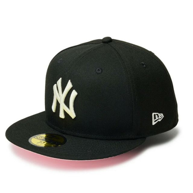 ニューエラ キャップ 59fifty Sakura Pack 5950 SAKURA SP サクラパック 桜カラー  ヤンキース ドジャース MLBキャップ 桜 限定モデル 14388828 14388829 帽子 メンズ レディース ピンク系 サイズ展開 アジャスターなし (250411)
