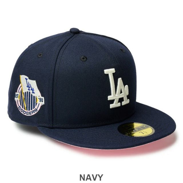 ニューエラ キャップ 59fifty Sakura Pack 5950 SAKURA SP サクラパック 桜カラー  ヤンキース ドジャース MLBキャップ 桜 限定モデル 14388828 14388829 帽子 メンズ レディース ピンク系 サイズ展開 アジャスターなし (250411)