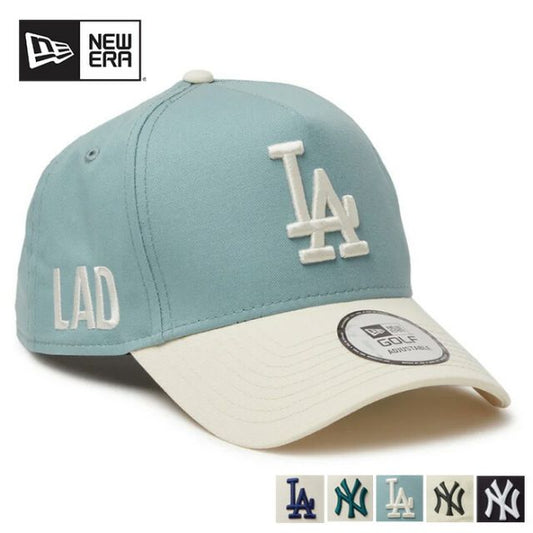 9FORTY A-Frame MLB 2-Tone GF 940AF MLB 2TONE ニューエラ キャップ ゴルフキャップ ドジャース 9FORTY Aフレーム スナップバック メンズ レディース ビーチキスブルー MLB帽子 おしゃれ 紫外線対策 (250411)