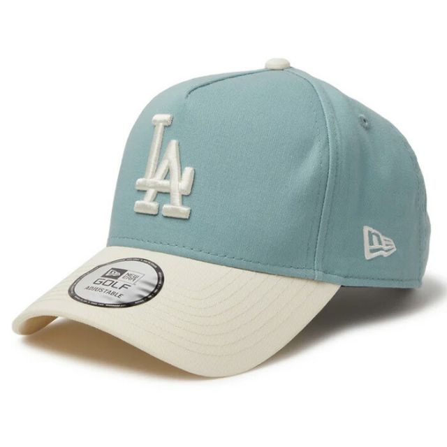 9FORTY A-Frame MLB 2-Tone GF 940AF MLB 2TONE ニューエラ キャップ ゴルフキャップ ドジャース 9FORTY Aフレーム スナップバック メンズ レディース ビーチキスブルー MLB帽子 おしゃれ 紫外線対策 (250411)