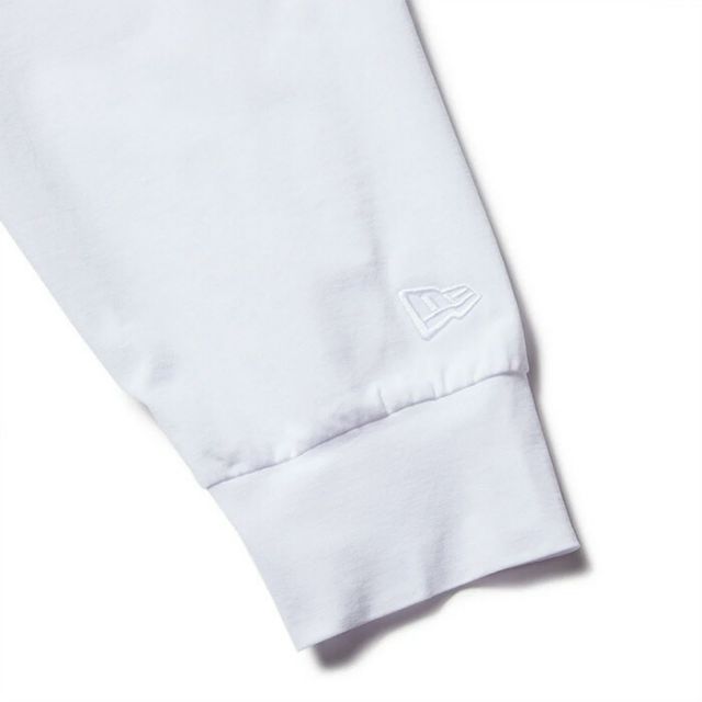 OD LS OS UTILITY TEE WMLOGO ニューエラ 長袖 ユーティリティー オーバーサイズド Tシャツ Wordmark Tシャツ メンズ レディース ユニセックス ブラック アウトドア プール 海 水陸両用 水着 ラッシュガード 大きめサイズ (250411)