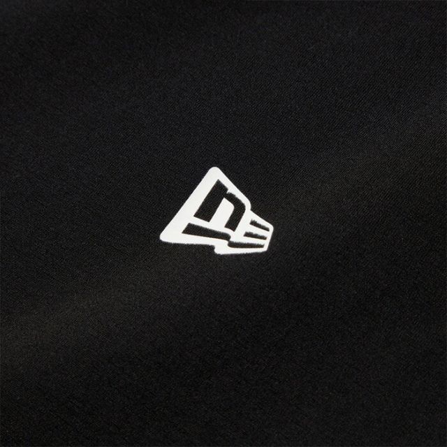 OD LS OS UTILITY TEE WMLOGO ニューエラ 長袖 ユーティリティー オーバーサイズド Tシャツ Wordmark Tシャツ メンズ レディース ユニセックス ブラック アウトドア プール 海 水陸両用 水着 ラッシュガード 大きめサイズ (250411)