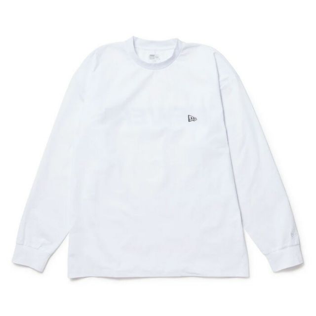 OD LS OS UTILITY TEE WMLOGO ニューエラ 長袖 ユーティリティー オーバーサイズド Tシャツ Wordmark Tシャツ メンズ レディース ユニセックス ブラック アウトドア プール 海 水陸両用 水着 ラッシュガード 大きめサイズ (250411)