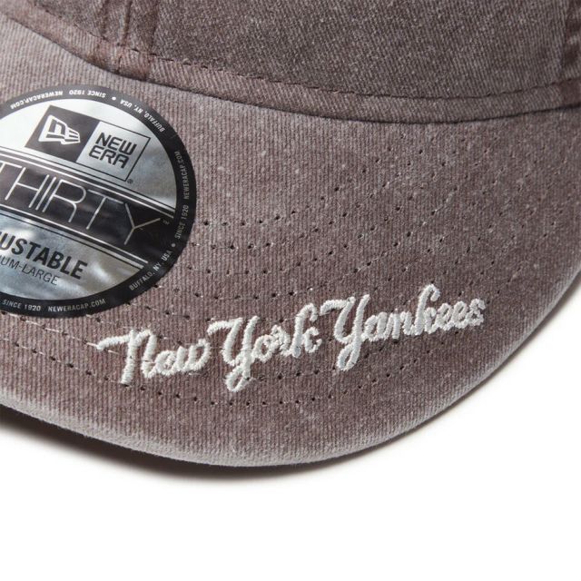 ニューエラ NEWERA 930 ACID WASH VISOR  ニューエラ 9THIRTY MLB ドジャース アシッドウォッシュ キャップ コットン (250509)