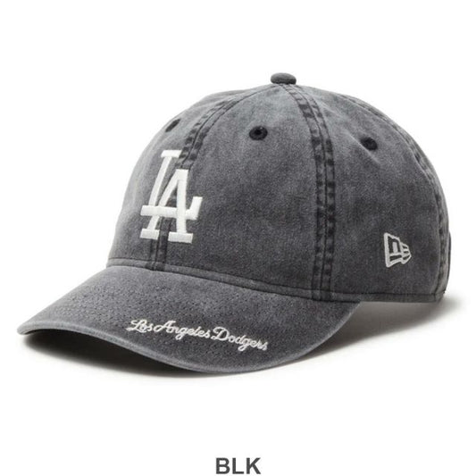 ニューエラ NEWERA 930 ACID WASH VISOR  ニューエラ 9THIRTY MLB ドジャース アシッドウォッシュ キャップ コットン (250509)