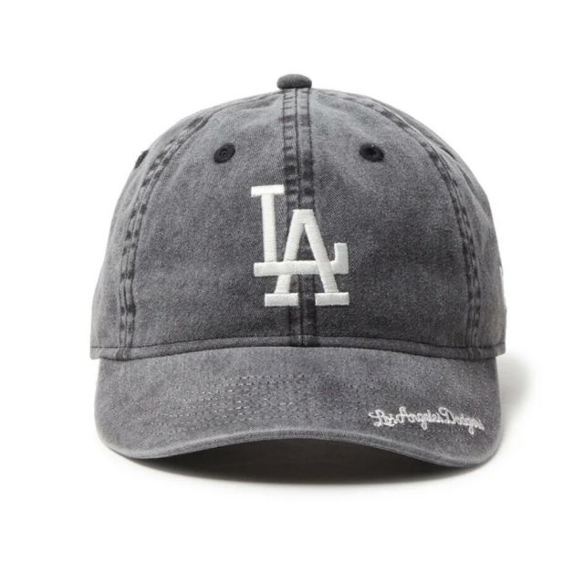 ニューエラ NEWERA 930 ACID WASH VISOR  ニューエラ 9THIRTY MLB ドジャース アシッドウォッシュ キャップ コットン (250509)
